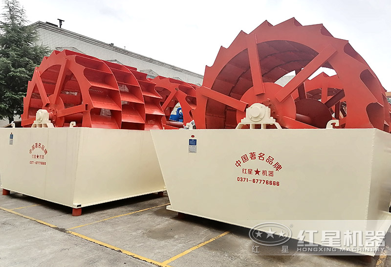 輪式小型砂石分離機(jī)多少錢一臺(tái)，帶生產(chǎn)線案例